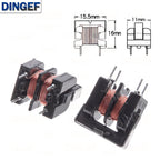 5PCS UU9.8 Common Mode Choke Inductor 10mH 20mH 30mH 40mH 50mH For Filter Pitch 10mH 20mH