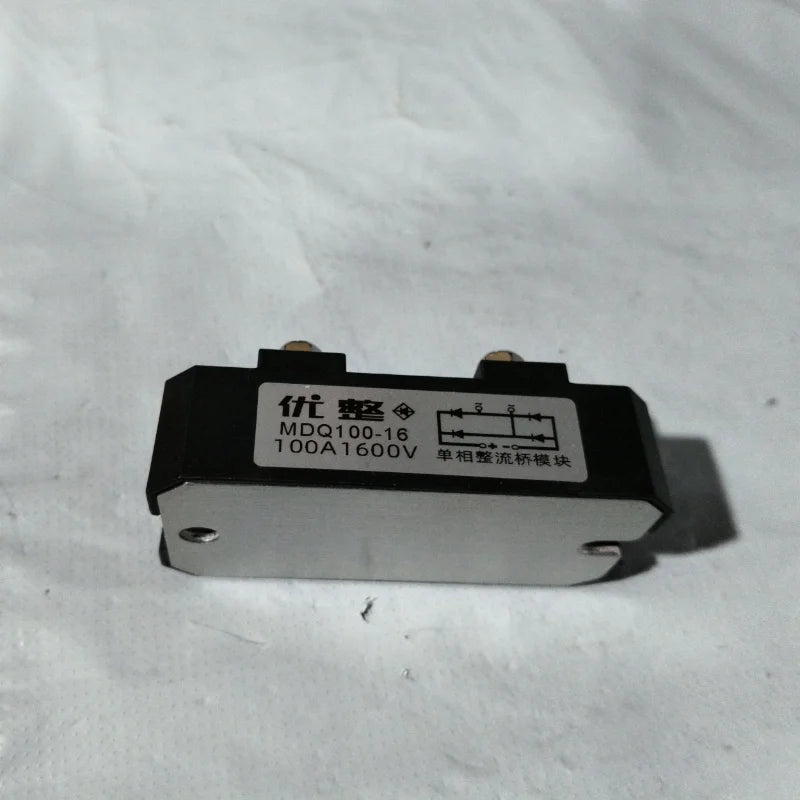 1 Pcs High Power Bridge Rectifier 100A Single Phase Diode Bridge Rectifier 4 Terminal 1600V Diode Bridge Rectifier Module