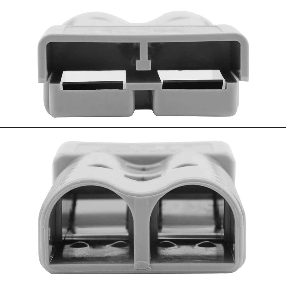 2Pcs 2/0 AWG 350A Battery Power Connector Cable Quick Connect Disconnect Kit For Anderson Connector For Winch Trailer-A87Q
