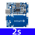 Type-C USB 2S 3S 4S  BMS 4.5V-15V 18W 2A Lithium Battery Charging Module Support QC Fast Charge With Temperature Protection