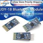 JDY-18 Bluetooth Module 4.2 High Speed Transmission Master-Slave Integration More than CC2541
