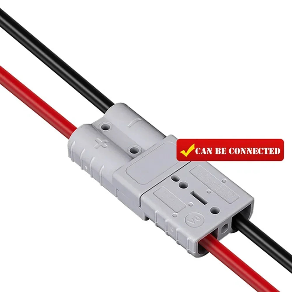 50 AMP For Anderson Plug Connector To Solar Panel Cable Y Adaptor Connector 30cm 12AWG  Male And Female Connectors Parts