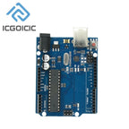 For Arduino UNO R3 Dev Board with USB Cable, ATmega328P ATmega16U2 Microcontroller Module