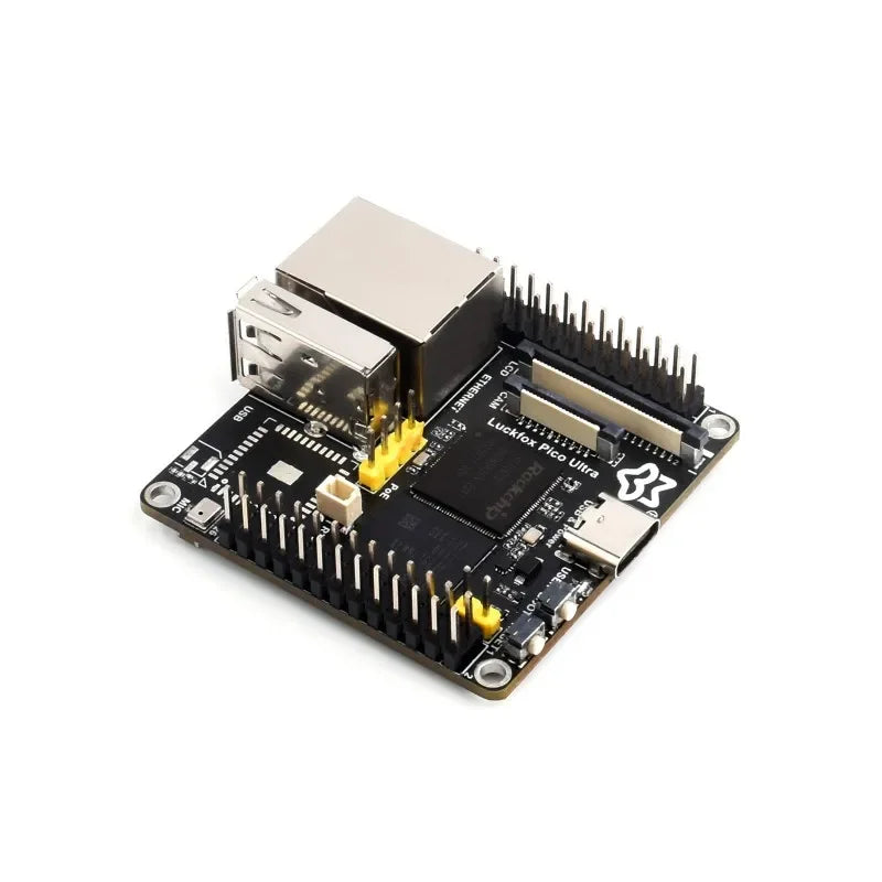 VoltSLuckfox Pico Ultra RV1106 Linux Micro Development Board, Integrates ARM Cortex-A7/RISC-V MCU/NPU/ISP Processors