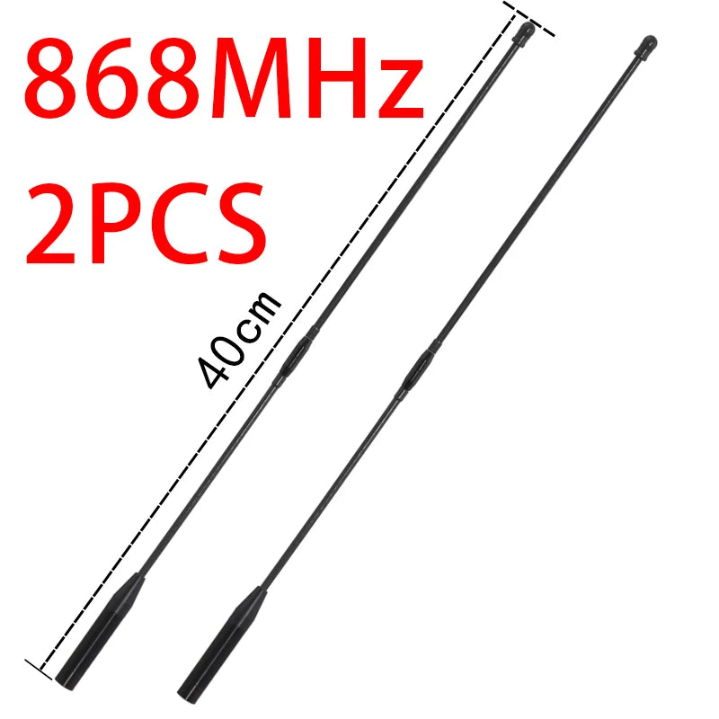 GIZONT LoRa 868MHz 915MHz Antenna For Meshtastic Heltec V3 & V4 ESP 32 Two Sections Soft Whip Antenna, Flexible and Bendable