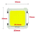 LED COB CHIP for USB Portable Mini Keychain Camping Light Pocket Flashlight Outdoor DC 2.8-3.2V Max 5-15W 500-1500lm 6pcs