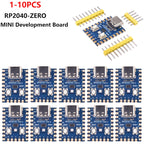 1-10PCS RP2040-Zero RP2040 for Raspberry Pi Microcontroller PICO Development Board Dual-core Cortex M0+ Processor 2MB Flash XCW