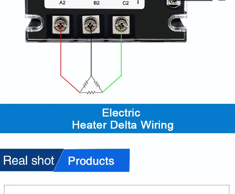 LCTC Three-phase Solid State Relay SSR 3 Phase 10A 25A 40A 60A 80A 100A 120A 150A 200A AC Control AC DC Control AC 25DA 380VAC