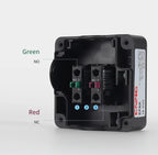 IP65 Waterproof ENMG Emergency Stop Button Switch Mushroom Head Self-Locking/Resetting 1NO Foot/Hand Control for Industrial Safe