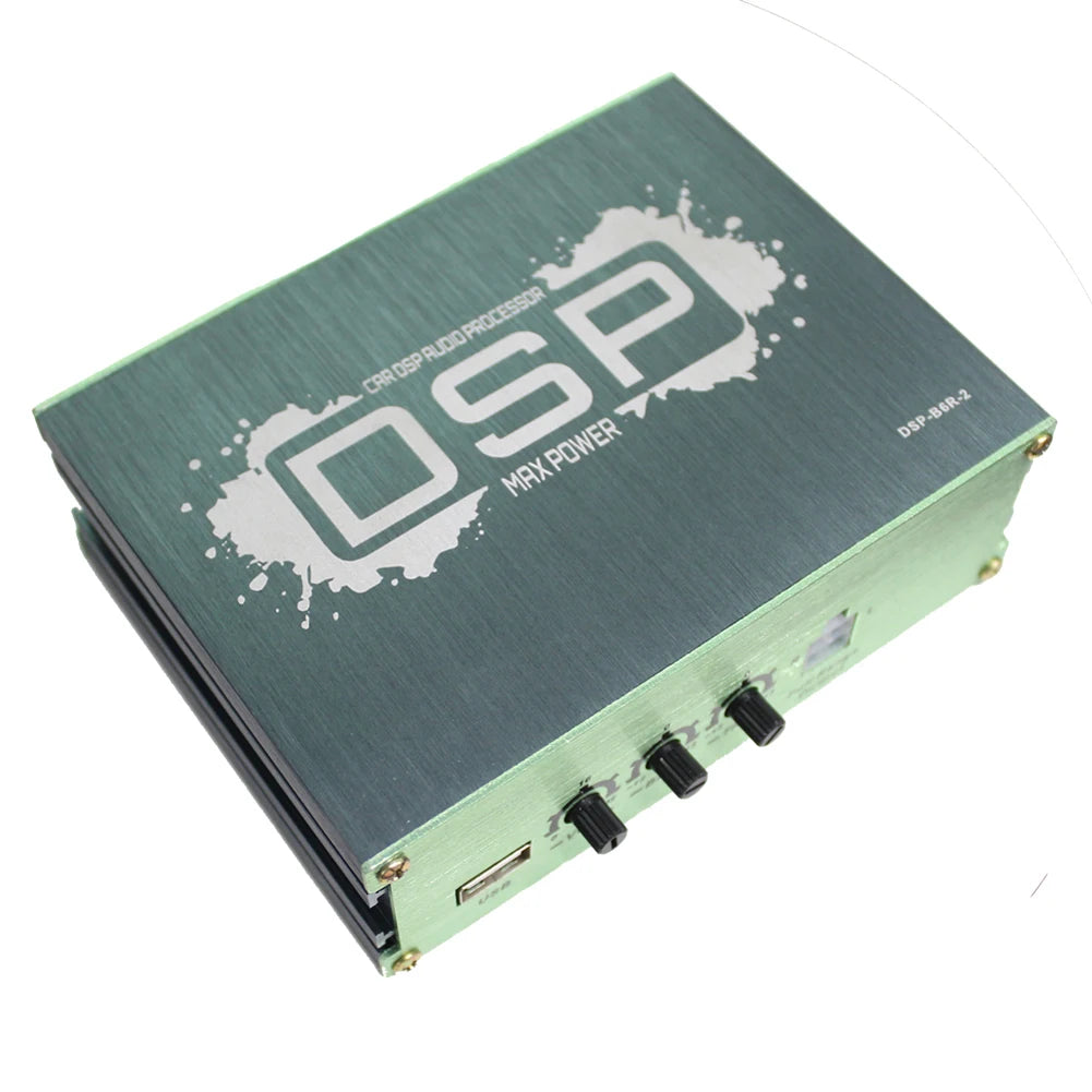 Car DSP Digital Audio Processor Support APP Control DSP Car Power Amplifier 6-Channel Output Audio Digital Sound Processor