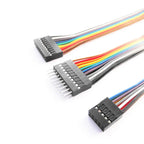 5PCS Double Row Dupont Line 2x2/3/4/5/6/7/8/9/10 Pin Male Female 2.54MM Dupont Jumper Cable Wire For PCB