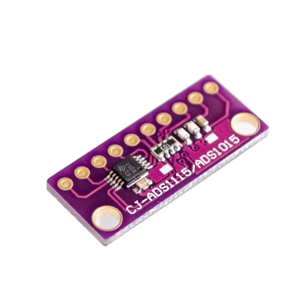 16 Bit I2C ADS1115 ADS1015 Module ADC 4 channel with Pro Gain Amplifier 2.0V to 5.5V for Arduino RPi