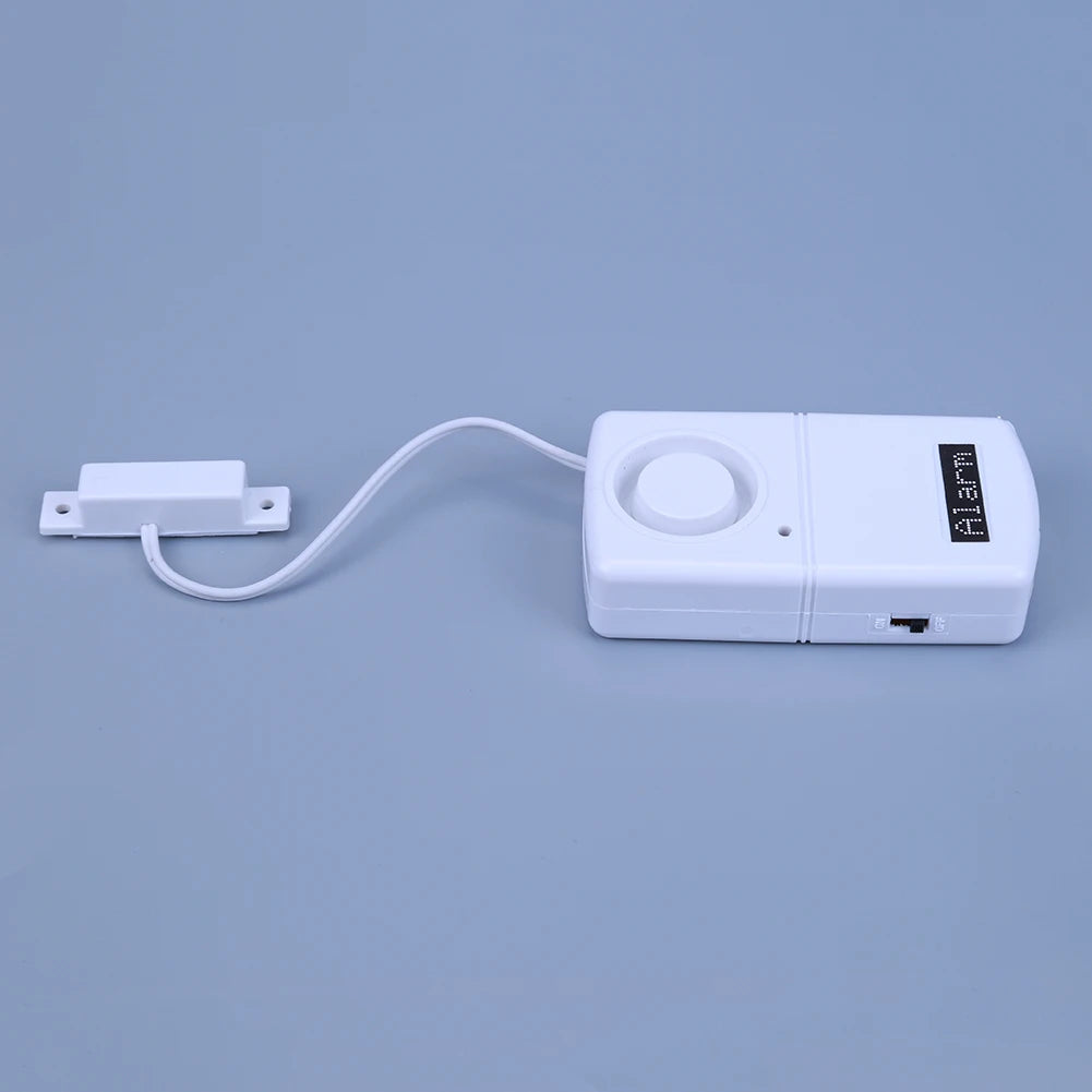 Mini Alarm Sensor Detector Battery Powered Sticky Window Magnetic Alarm System 95Db Loud Voice Easy Installation for Home Office