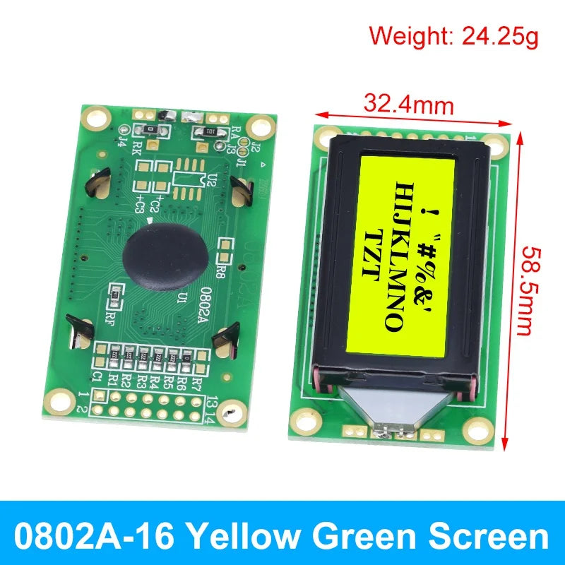 TZT LCD1602 LCD 1602 LCD2004 LCD 2004 LCD12864 LCD0802 Module Blue Green Screen 16x2 20X4 Character LCD Display Module HD44780