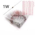 250PCS/One pack  1W 1N4744A 1N4733A 1N4747A 1N4753a 1N4754A 3v 3.3V 4.7V 12V 15V 20V 22V 24v 30v 33v 43-47V  DO-41 Zener diode
