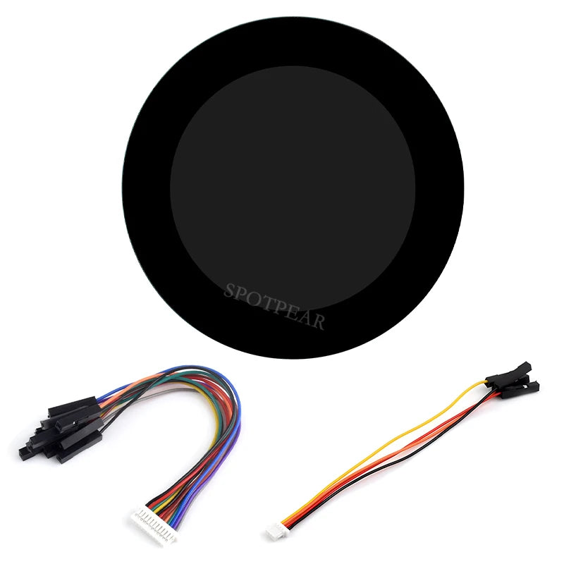 Waveshare 2.8 Inch Round Display ESP32 S3 Development Board 480×480 WiFi BT5 8MB PSRAM 16MB Flash 6-Axis IMU RTC Touch Optional
