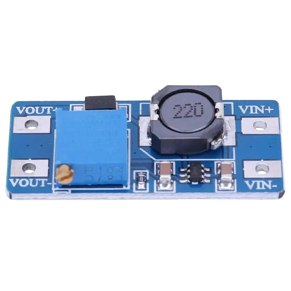 10PCS MT3608 DC-DC Step Up Converter Adjustable Booster Power Supply Module Voltage Regulator 2A Max 2V-24V To 5/9/12/28V