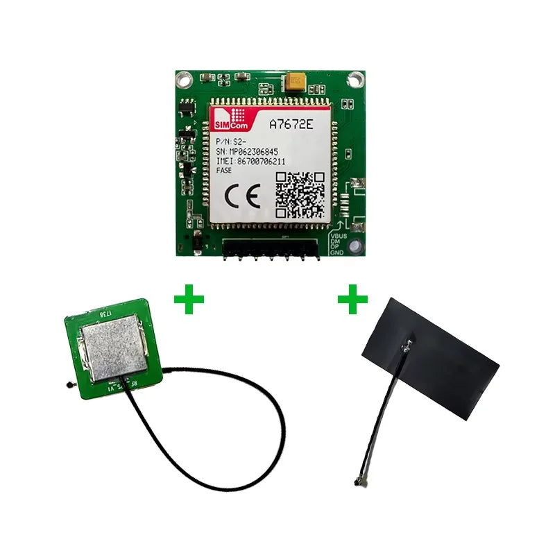 SIMCOM A7672E 4G Cat1 with GSM GPS Module development Core Board TTL Serial Port 1PCS