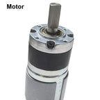 PGM42-775 Metal Planetary Geared DC Geared Motor DC 12V~24V 1600RPM~8RPM High Torque and Forward/Reverse PWM Speed Regulation