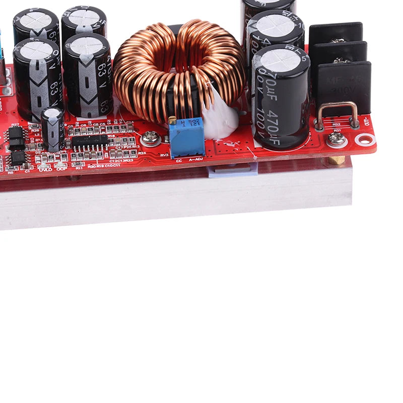 1Pcs 1200W 20A DC-DC Converter Boost Car Step-up Power Supply Module 8-60V to 12-83V
