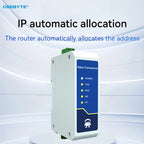 RS485 to Ethernet Serial Server Modbus Gateway TCP/UDP/MQTT/HTTP CDEBYTE NE2-D11A RS485 to RJ45 Two Way Socket