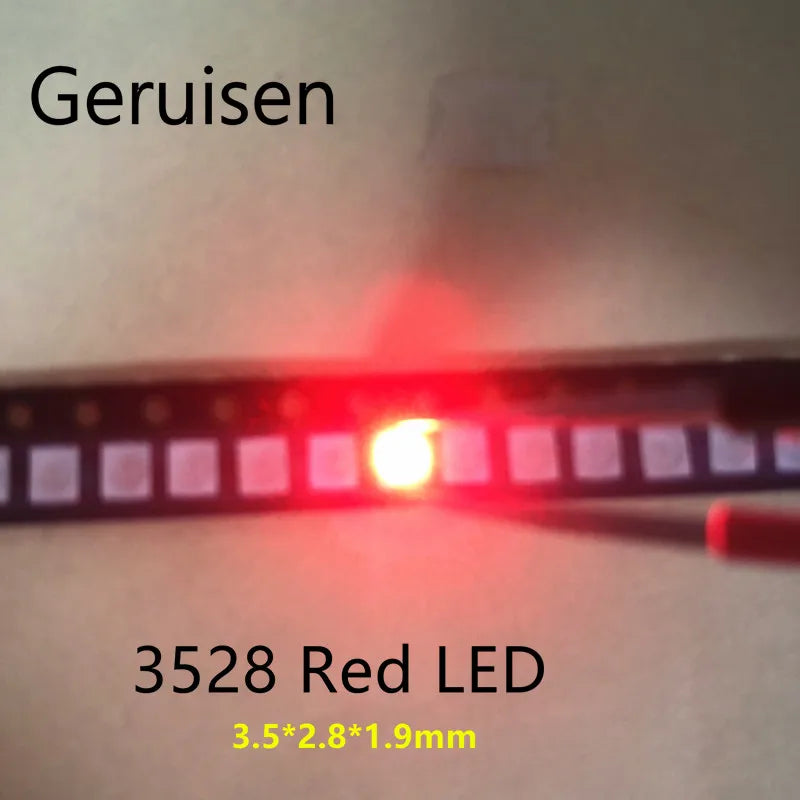 3528 1210 1000pcs SMD LED Diodes Diode SMD LED Diodo Kit Green RED WARM White ICE Blue Yellow Pink Purple-UV IR  Orange rgb