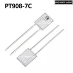 IR908-7C PT908-7C Photodiode Receiving Tube Infrared Pair Tube Side Photoelectric Crystal Infrared Transmitting Tube