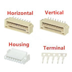 20pcs GH1.25mm 2P-16p A1257 BM10B-GHS-TBT GHR Equivalent Vertical Horizontal Housing Terminal Wire Connector Wafer wt Latch