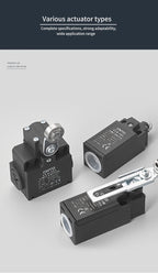 CNTD CLS-111 Limit Switch Left Horizontal Cantilever Roller 1NO/1NC IP65 Waterproof Oilproof Dual Circuit 6A 250VAC 0.3A 220VDC