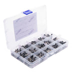 600PCS 15Value x 40Pcs Transistor TO-92 Assortment Box Kit Transistors 2N2222 2N3904 2N3906 Direct-plug triode box C945 S8050