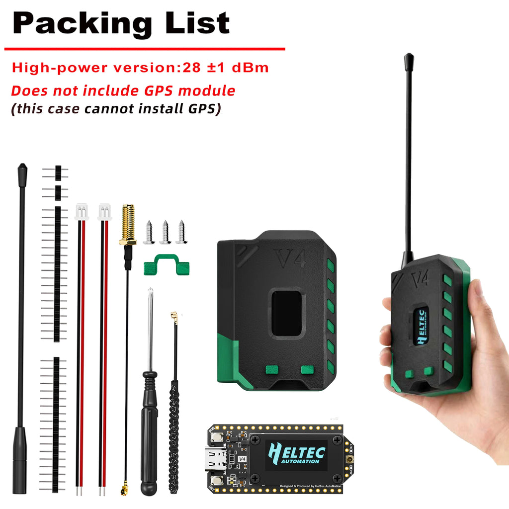 Upgraded Heltec WiFi LoRa 32 V4 GNSS ESP32 WIFI BLE SX1262 LoRa 28dBm with 0.96inch OLED Dev Board for Arduino IoT 863-928MHz