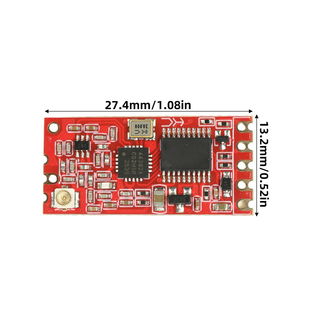 HC-12 V4.0 SI4438 Wireless Serial Communication Module Multi-channel Embedded Wireless Data Transmission Module 433.4-483.8 MHz