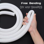 Round Flexible LED Neon Rope Lamp Silicone Tube 180/270/360° Tape Lamp Diffuser For WS2811 WS2815 Outdoor Decor Neon Strip Light