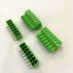 5pairs of plug-in terminal blocks 15EDG-3.81mm with a spacing of 3.5mm green Phoenix connector PCB solder board connector