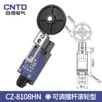 CNTD CZ-8108HN Adjustable Lever Roller Arm Rotary Travel Switch Position Vertical Limit Switch for IP65 Waterproof Switch