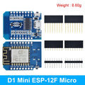 WeMos D1 Mini ESP8266 ESP-12F ESP12 Module WiFi Development Board Micro USB 3.3V Based On ESP-8266EX 11 Digital Pin For Arduino