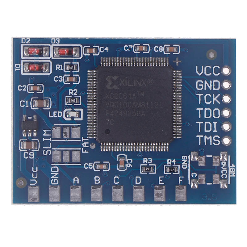 1Pcs Matrix Glitcher V1 Corona Crystals IC Chip For XBOX360 Host Self-Made Pulse Small Ic Blue Board With Crystal Oscillator