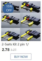 1Set 6.3mm 1/2/3/4/6/8/12P/14 pin Automotive 6.3 Electrical wire Connector Male Female cable terminal plug Kits ebike car