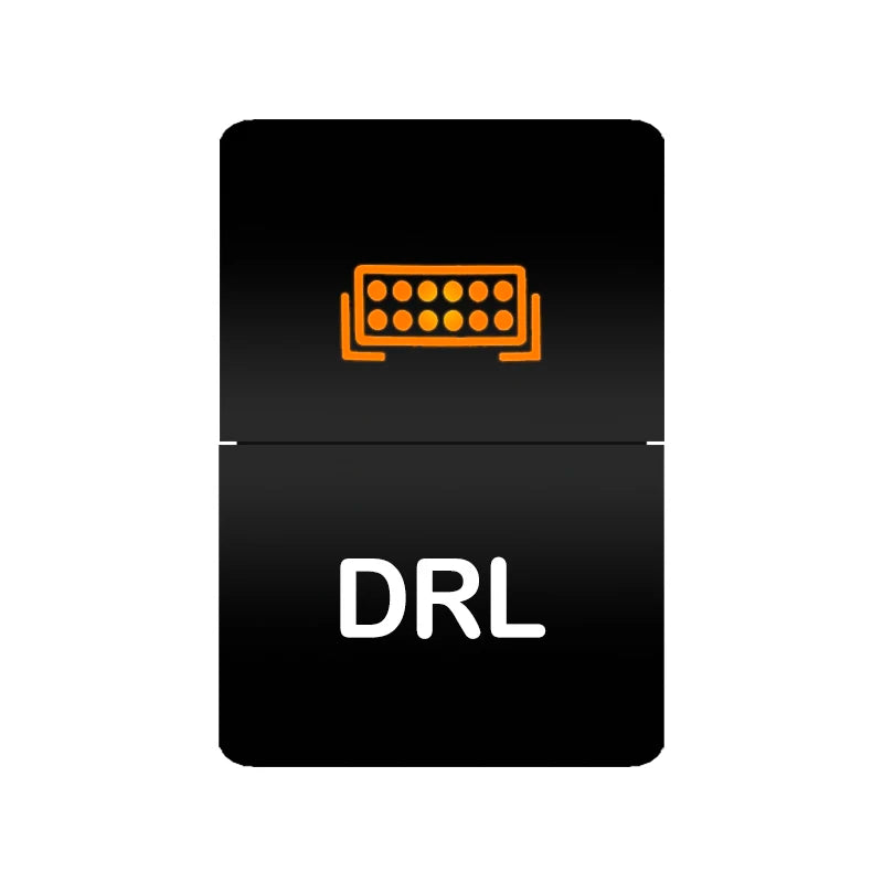 Car Push Switch Dual ON OFF Button Led Bar Roof Lights Fog Spot Driving Lights Button For Toyota 4Runner Hilux RAV4 Prado Camry