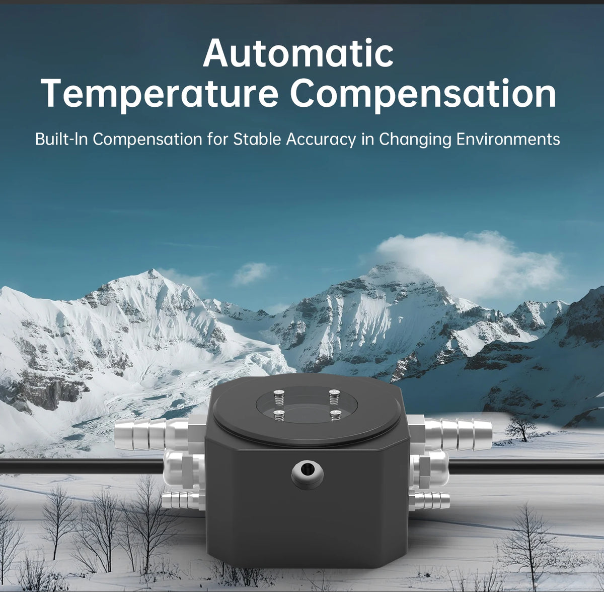 High Precision Differential Pressure Hydrostatic Leveling Sensor / Settlement Monitoring System / RS485 Output for Bridge & Buil