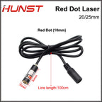 Hunst Red Dot Set Positioning Diode Module Laser Engraver Dia:20/25mm DC 5V For DIY Co2 Laser Head