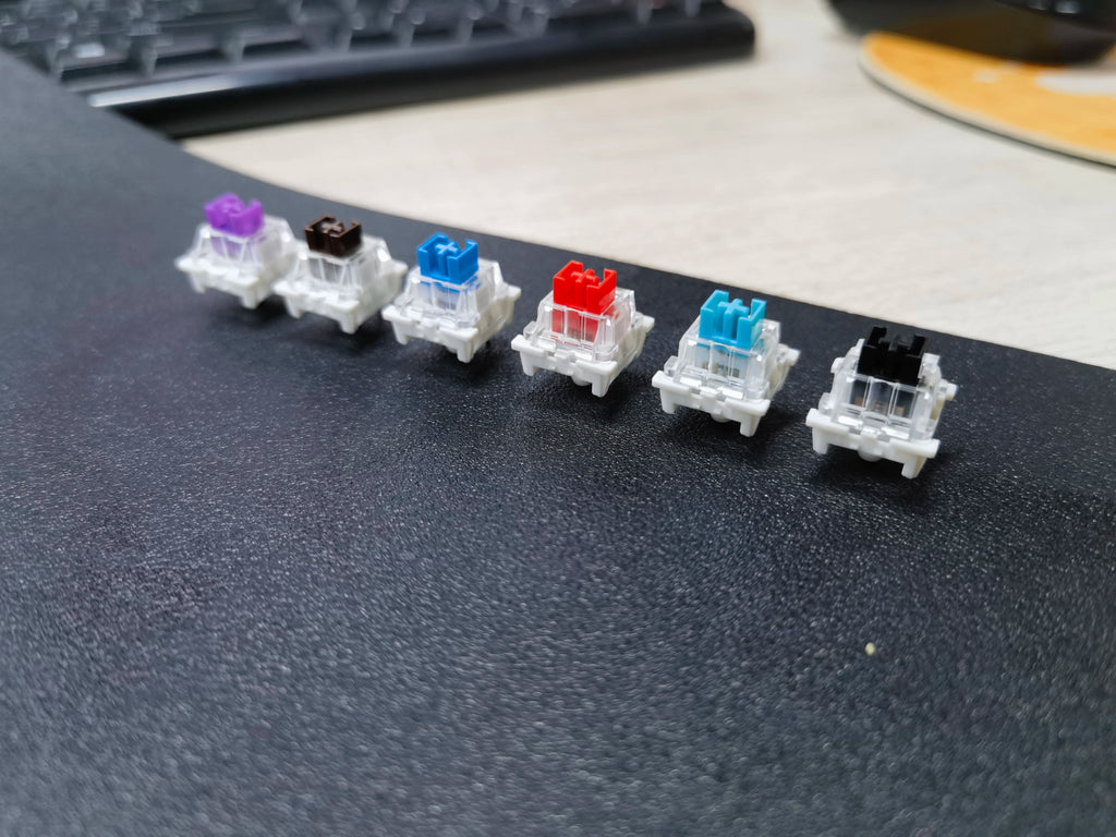 70/30/30pcs Dustproof Switch For Mechanical Keyboard Shaft Switch Gamer Keyboard Axis Clicky Linear Tactile Silent Switches