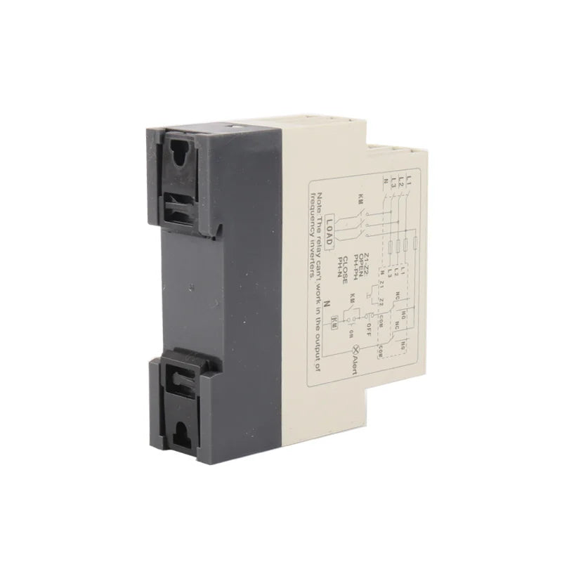 Ginri JVRD-P01 Three phase voltage monitoring relay switchable 8 level rated voltage 220-460V over&under voltage protector