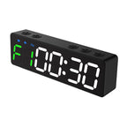 Gym Timer Mini Gym Timer Rechargeable Stopwatch Portable Countdown/up Clock with Magnetic Back for Home Gym Fitness Training