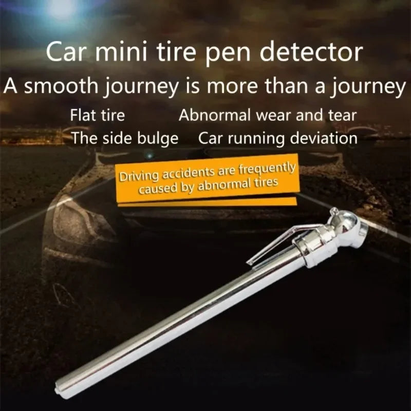 Universal Tyre Air Pressure Test Meter Pen Portable 5-50 PSI Air Pressure Test Tools Meter Gauge Pen Barometer Monitor System