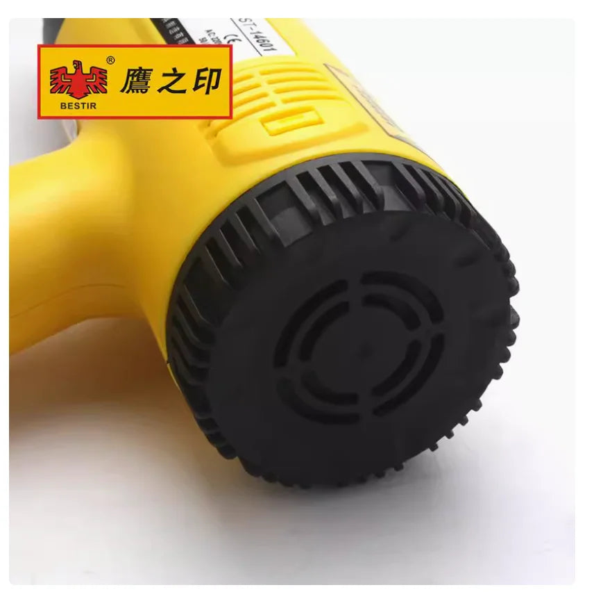 BESTIR tool 1600W 2000W hot air gun two-speed digital display temp adjustable 250L-500L/min electrician tool NO.14601