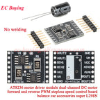 1Pc-10Pcs A4950 TB6612 AT8236 Dual CH Motor Drive Module Super L298N DC Brushed Forward Reverse PWM Stepless Speed Control Board