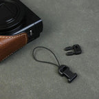 Handmade Leather Case for Panasonic Lumix TZ99 ZS99 Camera Carrying Bag with Adjustable Shoulder Strap