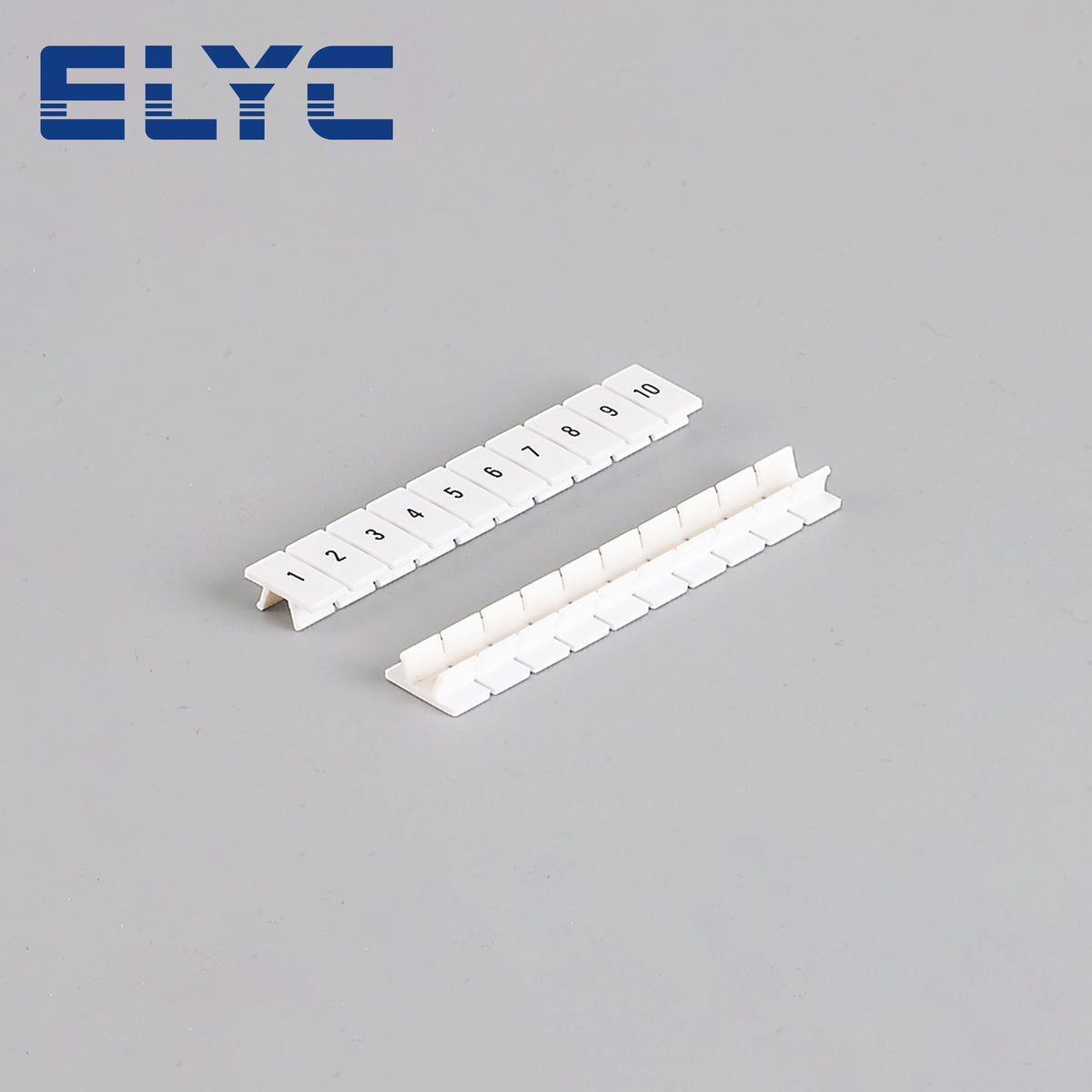 100Pcs ZB6 For UK2.5B UK5N PT4 ST4 UKK/UKKB5 DIKD1.5 Number Blank DIN Rail Terminal Block Accessories UK Zack Marker Strips ZB 6