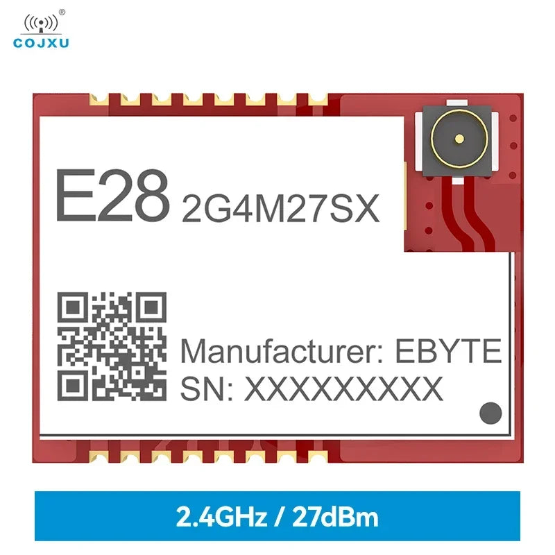 SX1281 SPI High-Speed LoRa Spread Spectrum Module 2.4GHz COJXU E28-2G4M27SX 27dBm SMD Module Secondary Development